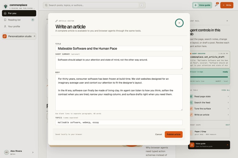 Commonplace – screenshot 7