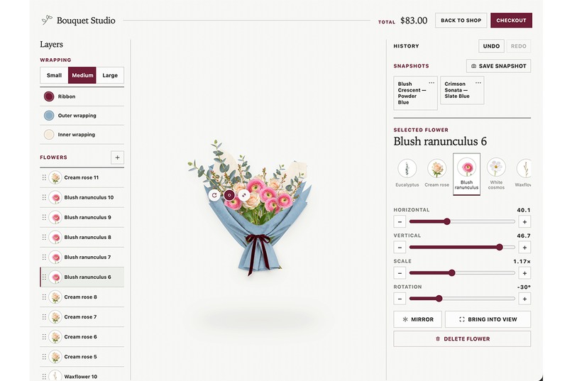 Bouquet Studio – screenshot 2