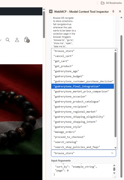 WebMCP-Project-GodreryToneShopify-Storefront-Testing-Project – screenshot 4