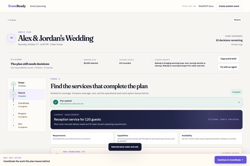 EventReady – screenshot 3
