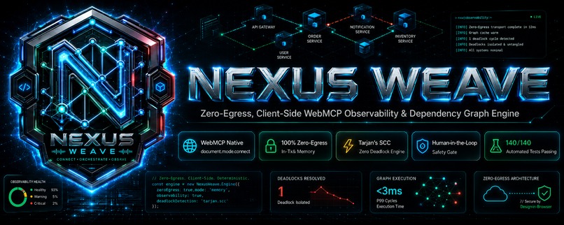Nexus Weave — Zero-Egress WebMCP Engine – screenshot 4