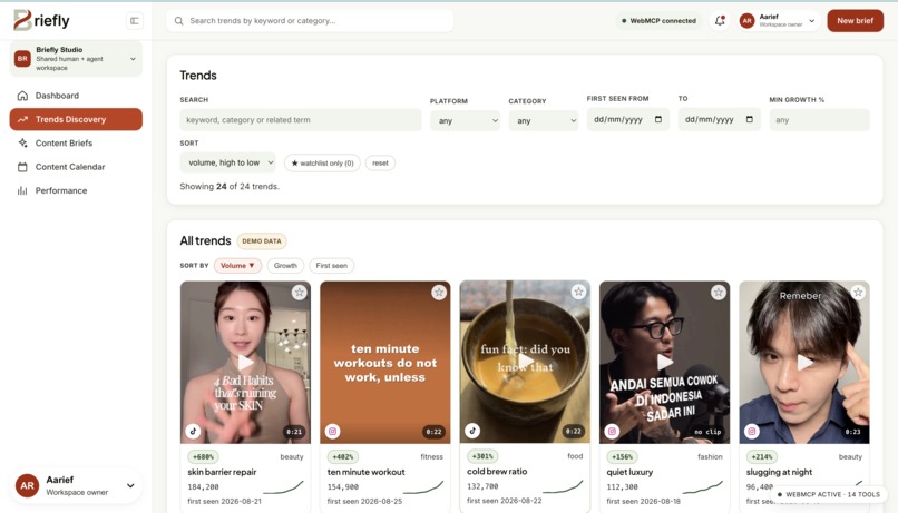 Briefly – screenshot 3