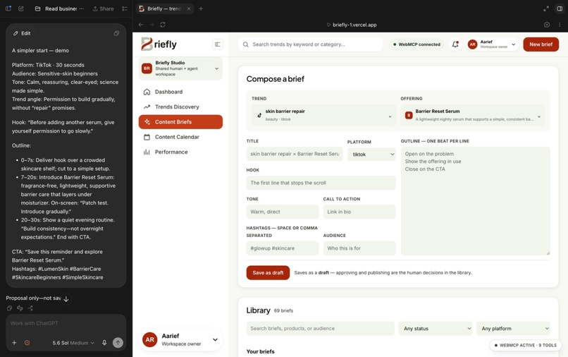 Briefly – screenshot 4