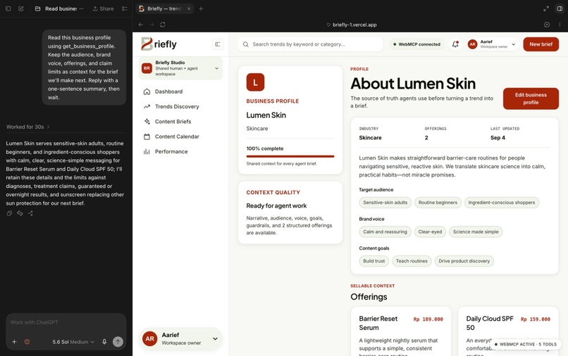 Briefly – screenshot 5