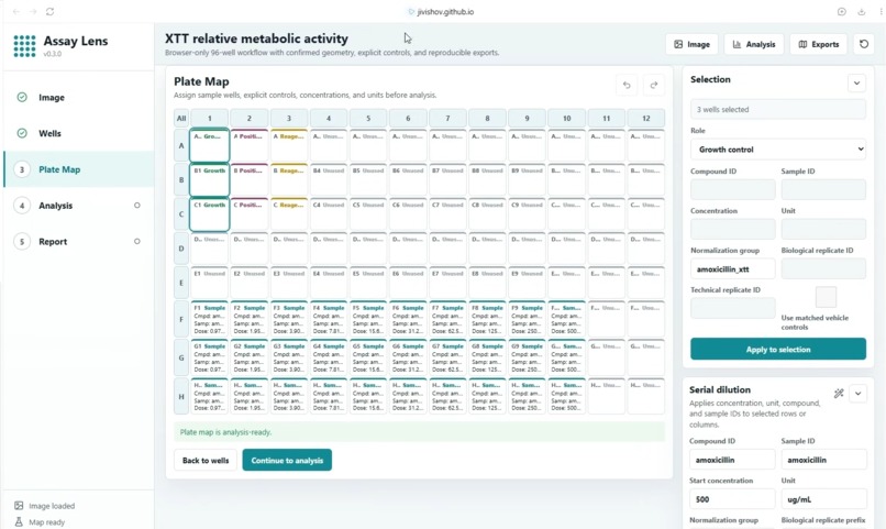 AssayLens-XTT Cell Viability Assay App – screenshot 2