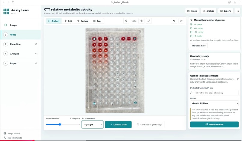 AssayLens-XTT Cell Viability Assay App – screenshot 1