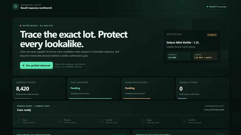 Recall Response Workbench — Recall the Right Items – screenshot 1