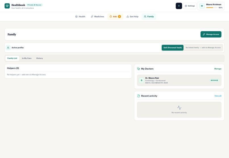 HealthBook – screenshot 6