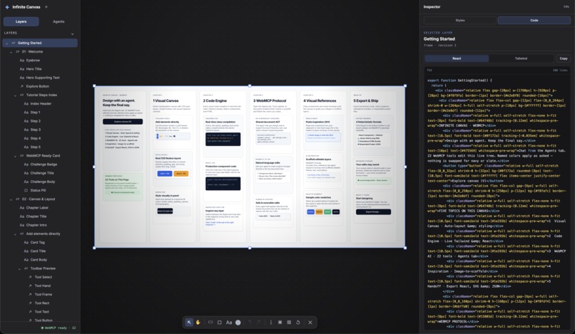 Infinite Canvas - A collaborative canvas for human & Agents. – screenshot 2