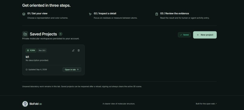 BioFold – screenshot 1