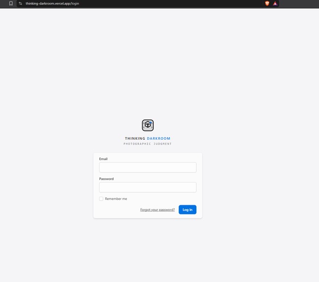 Thinking Darkroom – screenshot 2