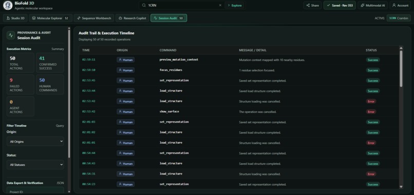 BioFold – screenshot 2