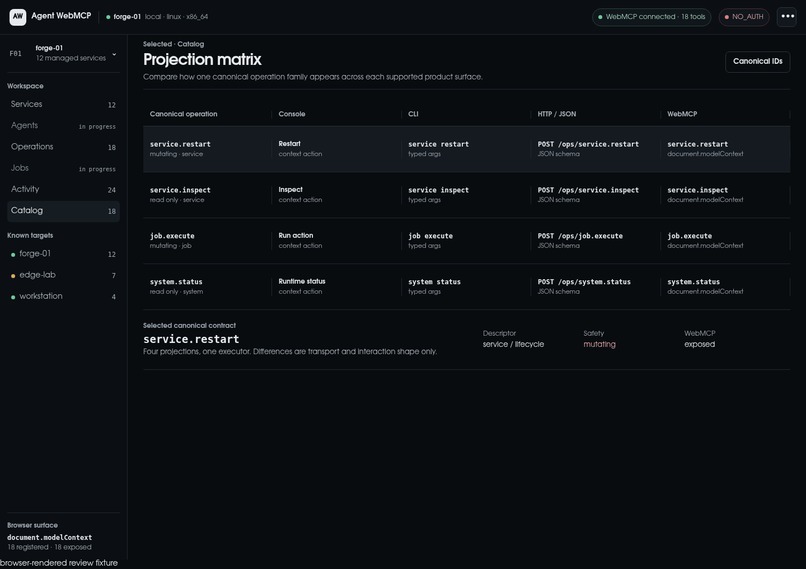 Agent WebMCP – screenshot 12