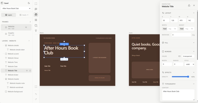 Easel – screenshot 2