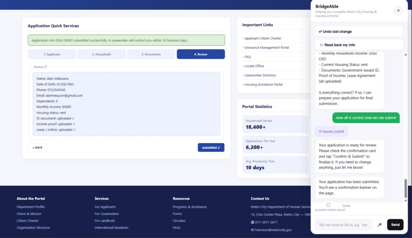 BridgeAble - Bridging The Gap – screenshot 2