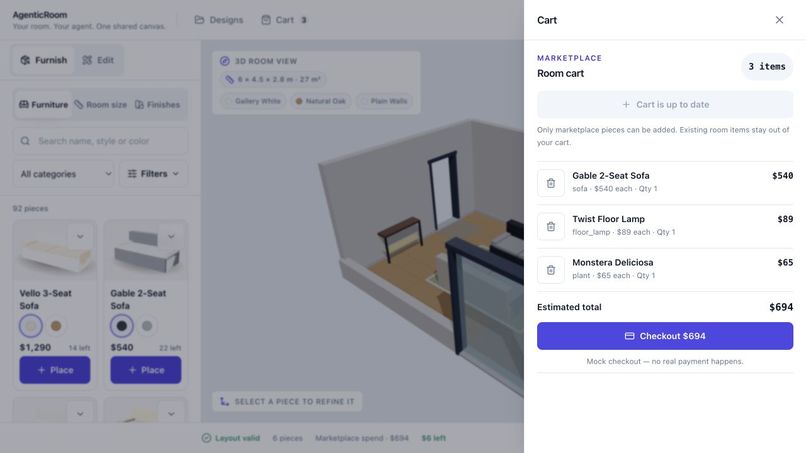 AgenticRoom – screenshot 1