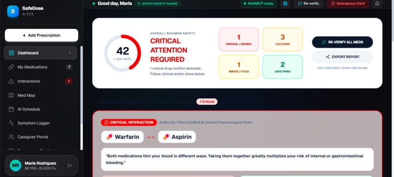SafeDose AI - RegimenGuard – screenshot 4