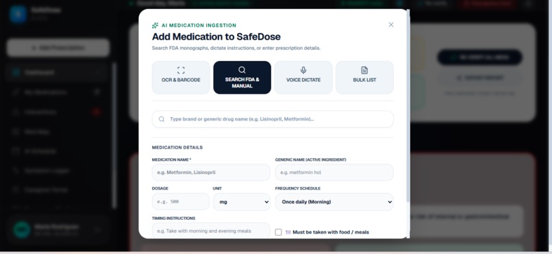 SafeDose AI - RegimenGuard – screenshot 6