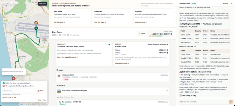 Arion Trip Planner – screenshot 1