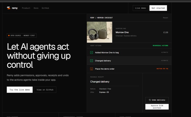 Remy – screenshot 1