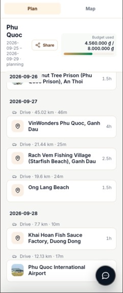 Arion Trip Planner – screenshot 3