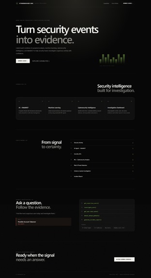 CYBERGUARD:Agent-Native Cybersecurity Investigation Platform – screenshot 2