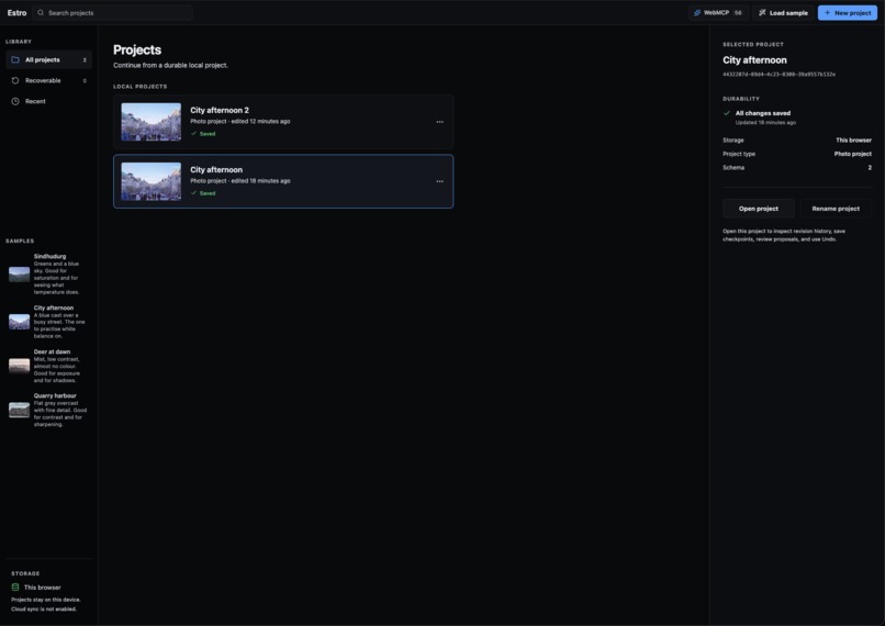 Estro – screenshot 2