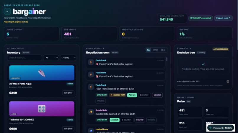 Bargainer – screenshot 1