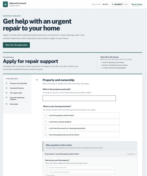 Form Less – screenshot 1