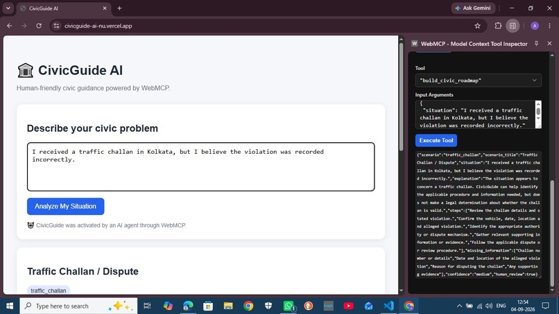 CivicGuide AI  – screenshot 2