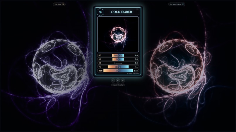 Lumen Apeiron Arcade: fractal flames your agent can drive – screenshot 2