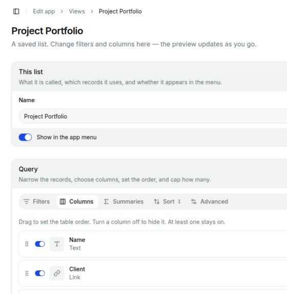Builder.run – screenshot 2