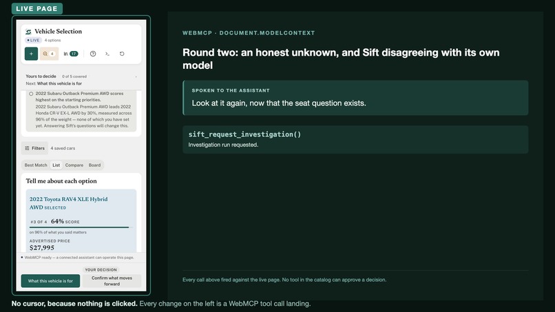 Sift – screenshot 1