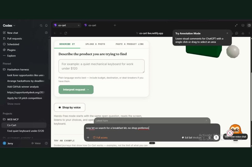 Co-Cart – screenshot 1