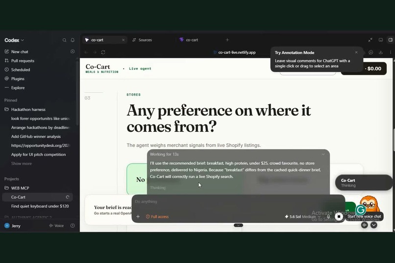 Co-Cart – screenshot 2