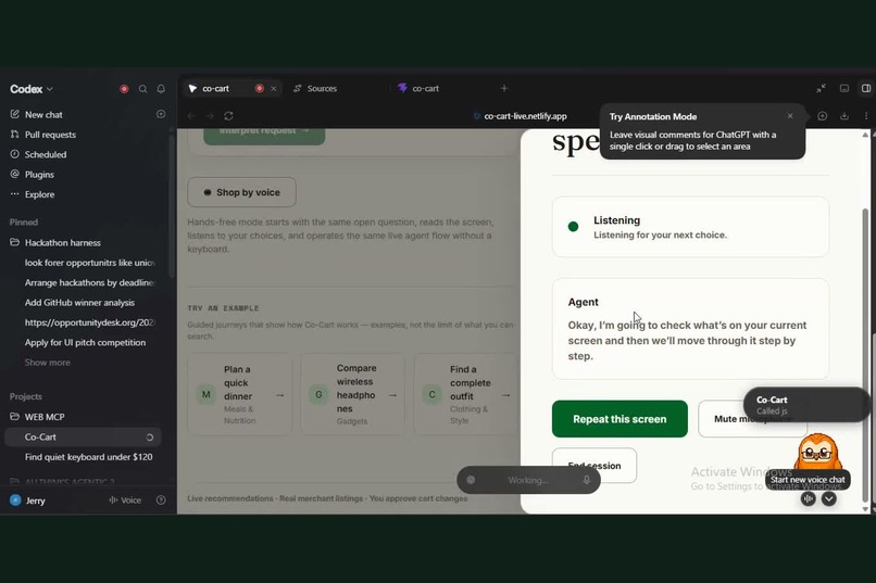 Co-Cart – screenshot 4
