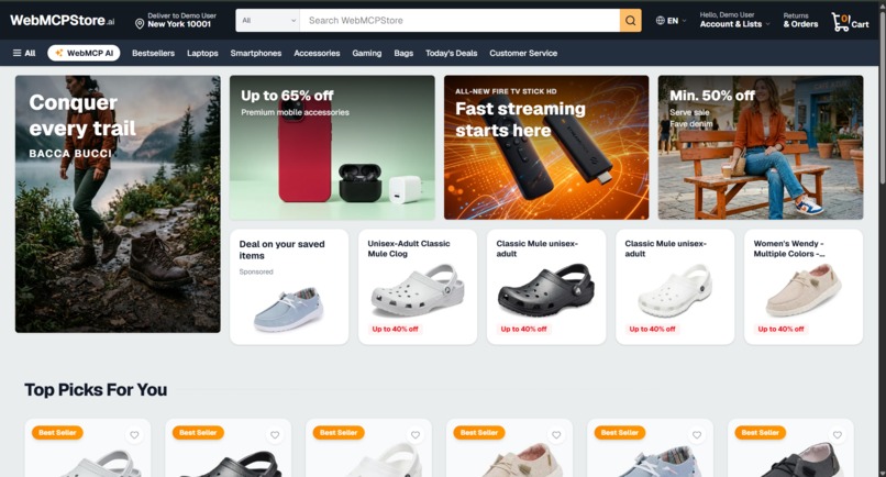 CARTOS - WebMCP Store – screenshot 2