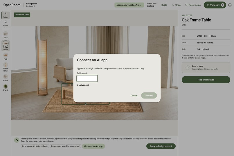 OpenRoom – screenshot 2