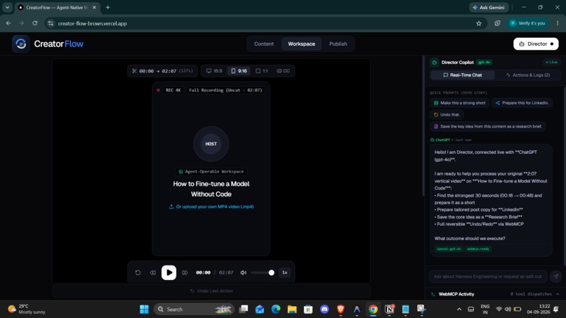 CreatorFlow  – screenshot 3