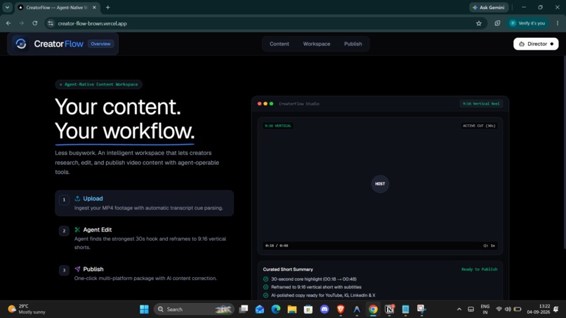 CreatorFlow  – screenshot 5