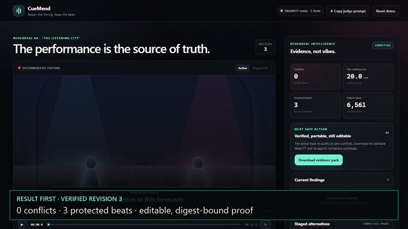 CueMend – screenshot 2