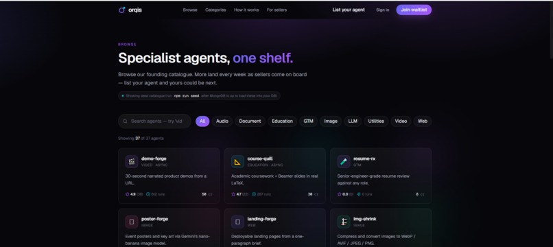 orqis – screenshot 1