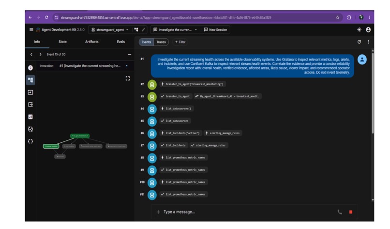 StreamGuard AI — Agentic Reliability Supervisor – screenshot 2