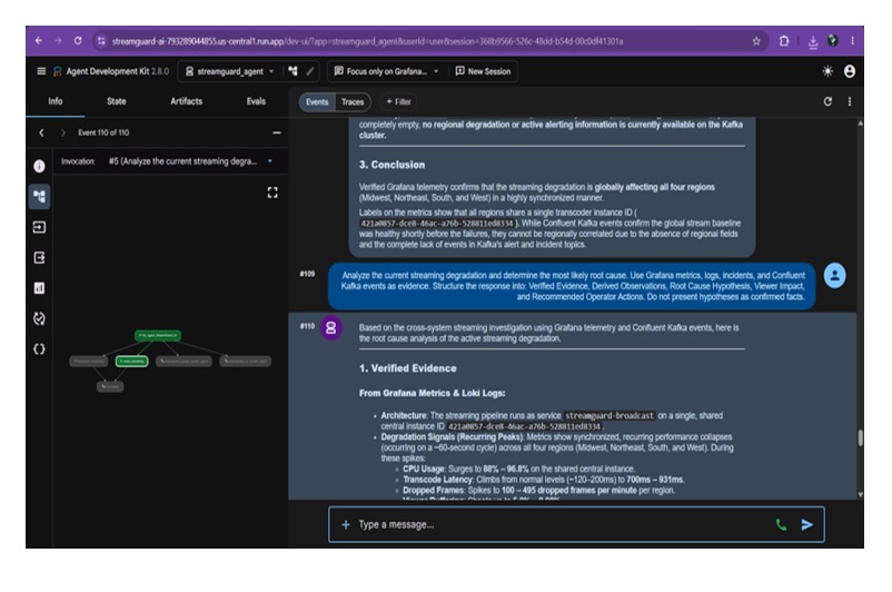 StreamGuard AI — Agentic Reliability Supervisor – screenshot 4