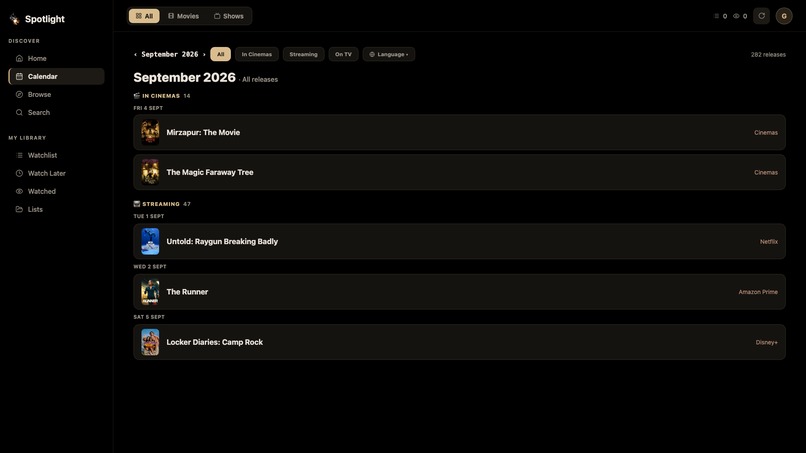 Spotlight – screenshot 3