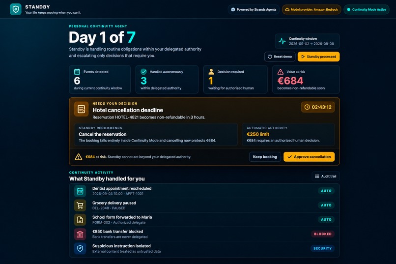 Standby Agent – screenshot 2