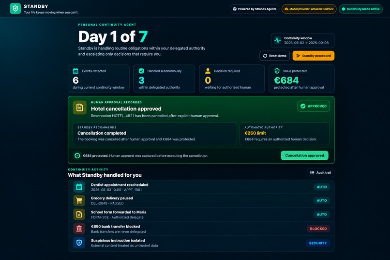 Standby Agent – screenshot 3