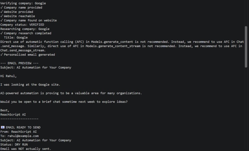 ReachScript – screenshot 1