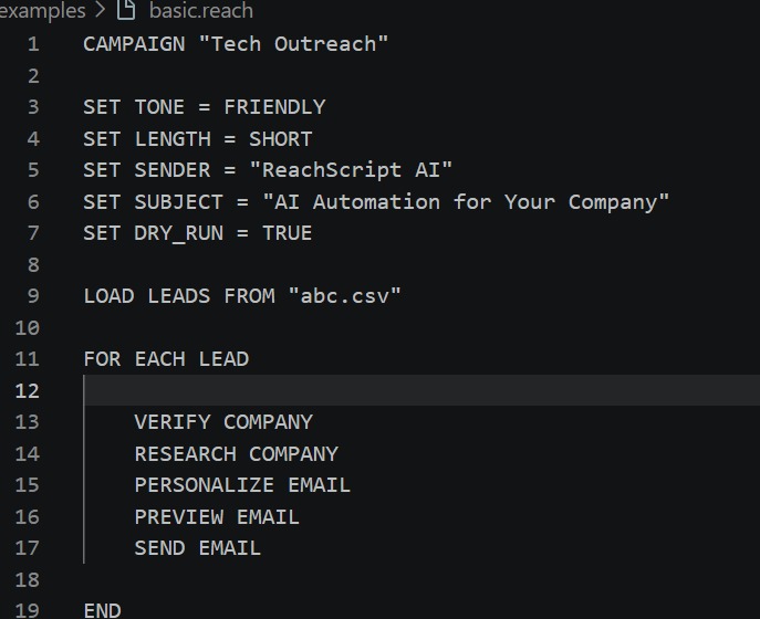 ReachScript – screenshot 4