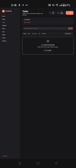 ToDoSprint – screenshot 1